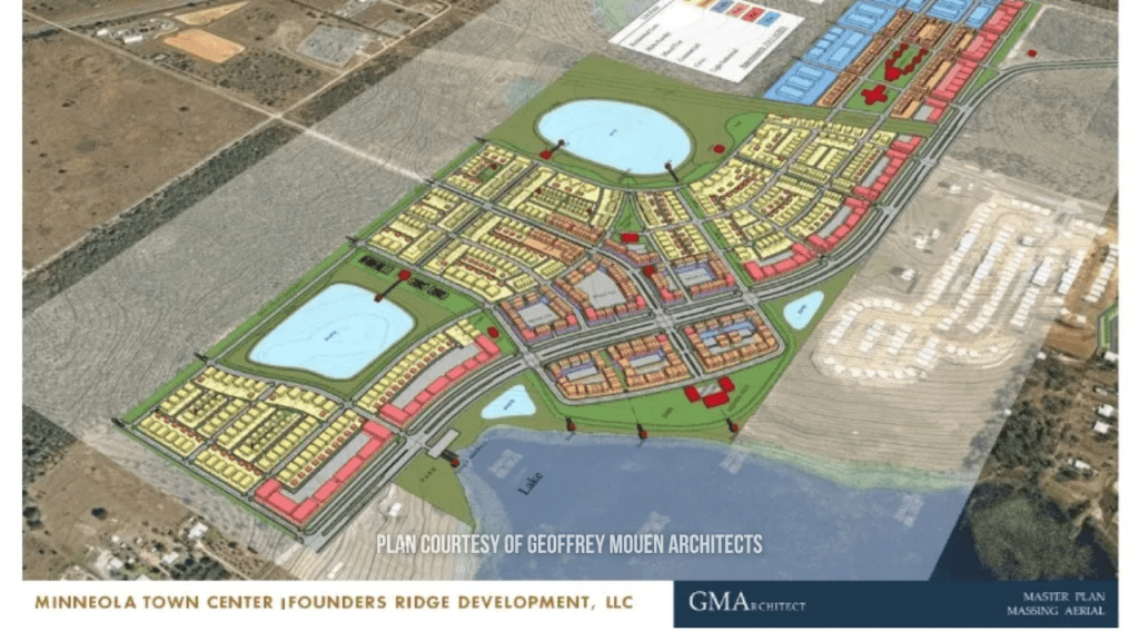 The Minneola City Council approved a denser, redesigned plan for the 325-acre Citrus Grove district.