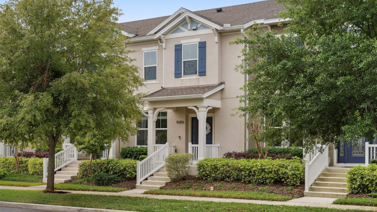 Townhome Sold Wintergarden exterior front view