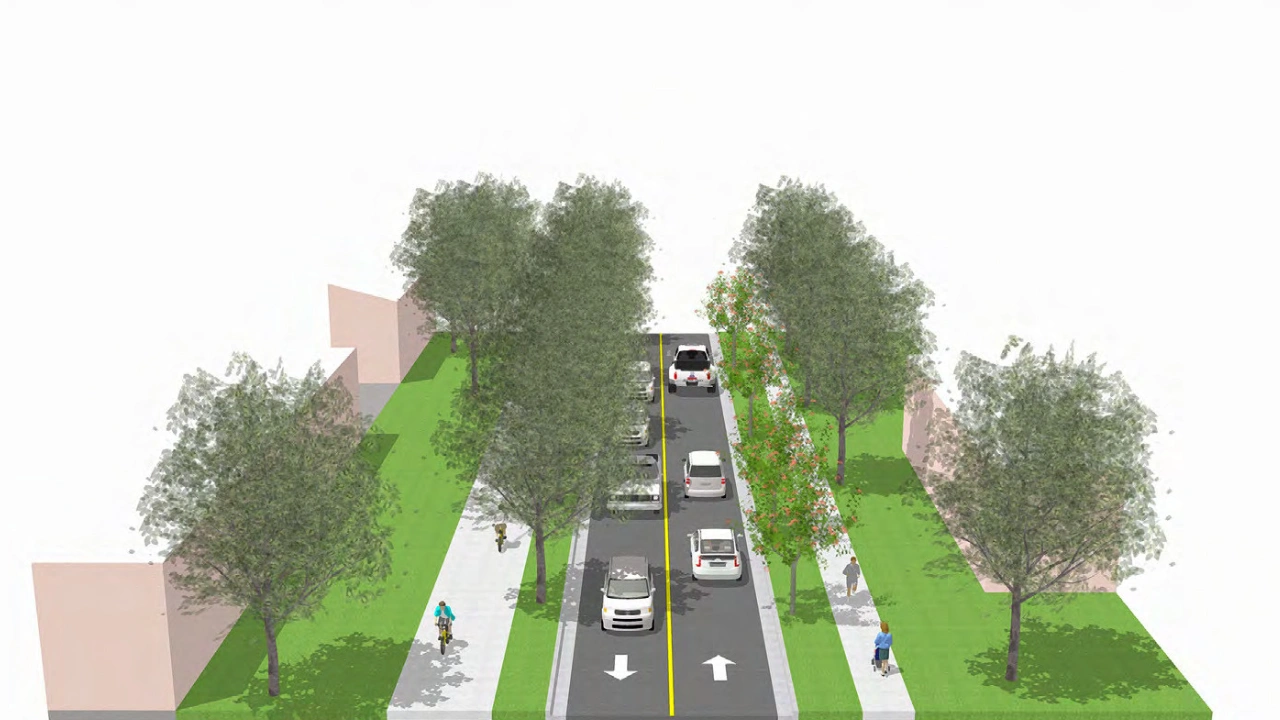 Concept art of the O-Line Trail in Orlando