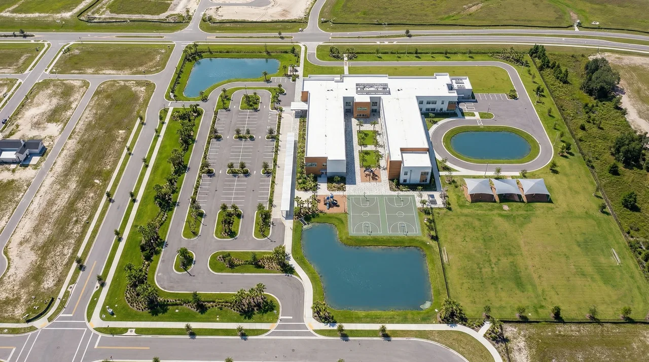 Rendering of Ovation Elementary School in Horizon West