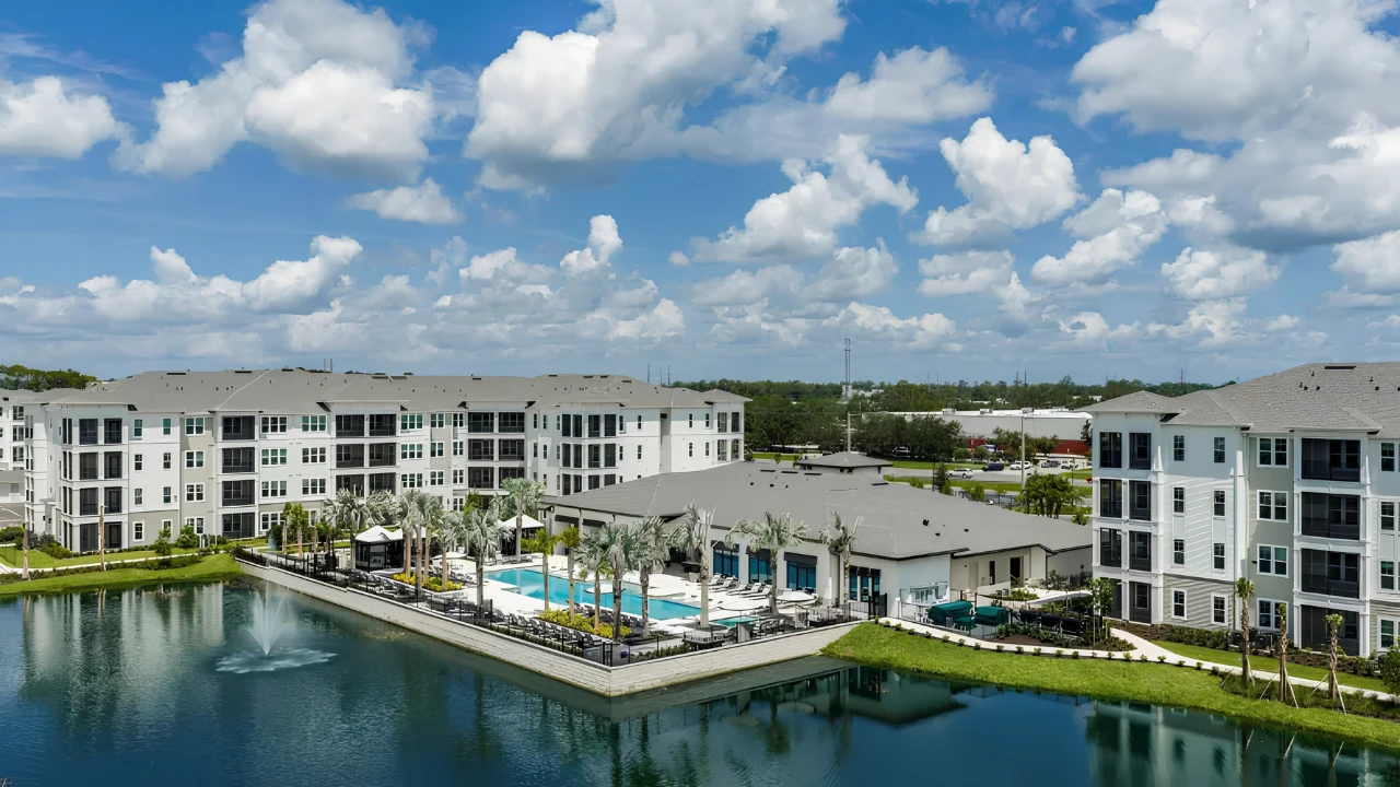 Royal Palm at Crosswood renderings and site plan in Sanford Florida