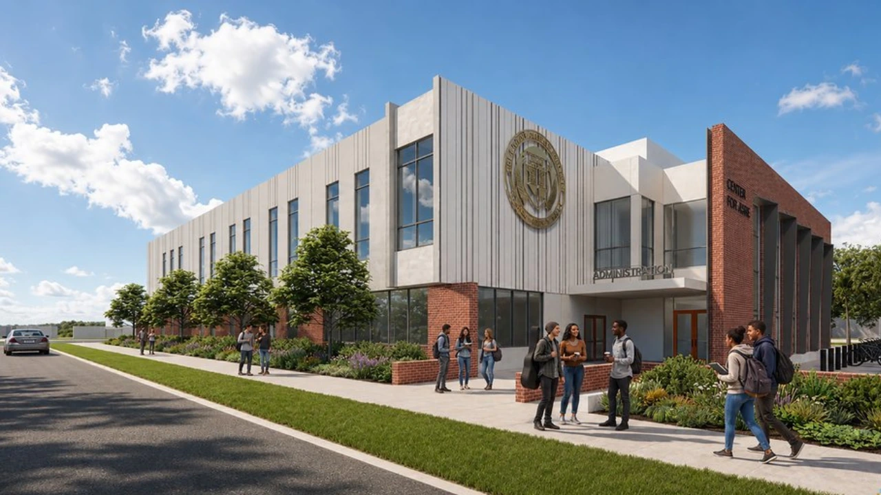 Bishop Moore Center for the Arts design on Edgewater Drive in College Park Orlando
