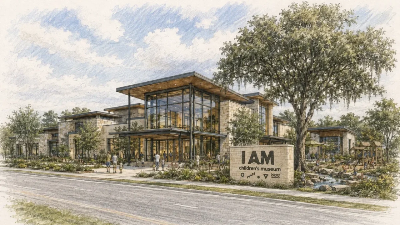 Conceptual rendering of I AM Children's Museum planned on East Plant Street in Winter Garden Florida