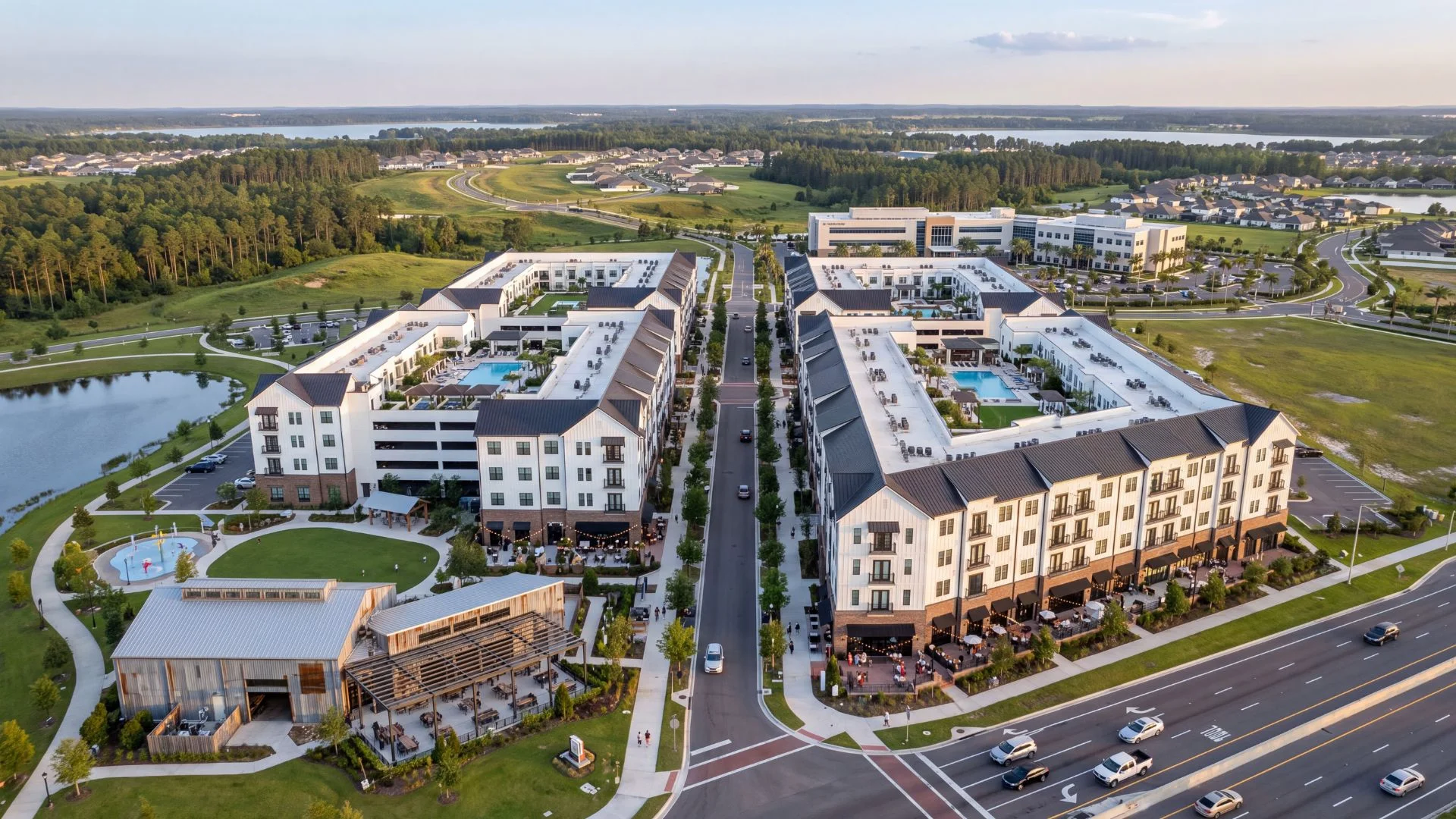 Hills City Center, the mixed-use retail, medical and apartment district on North Hancock Road near Florida’s Turnpike in Minneola